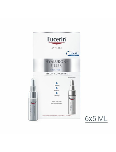 Serum Concentre 6 Ampoules 6x5ml Hyaluron-Filler + 3x Effect Eucerin