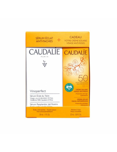 CAUDALIE VINOPERFECT COFF DUO SER ECLAT