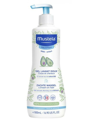 MUSTELA GEL LAV DX AVO B 500ML