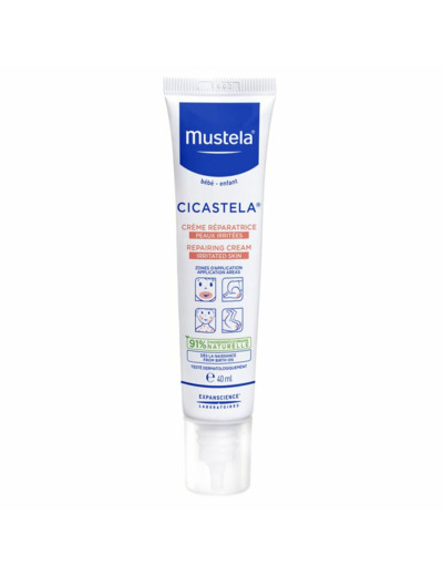 Cicastela Creme Reparatrice Peaux Irritees 40ml Mustela