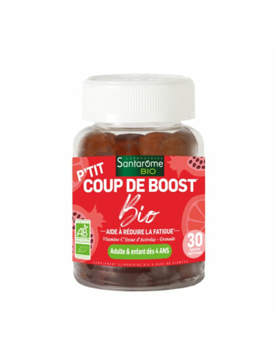 P'tit Coup de Boost Bio 30 Gummies Dès 4 Ans Santarome