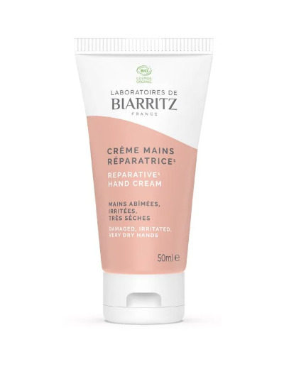 Crème Mains Bio 50ml Soins Réparateurs Apaise et répare Laboratoires De Biarritz