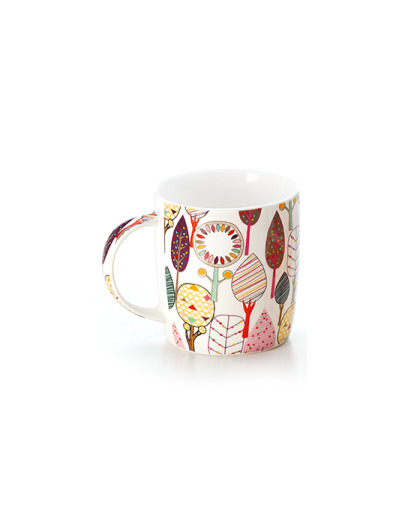 Mug coloré arbre