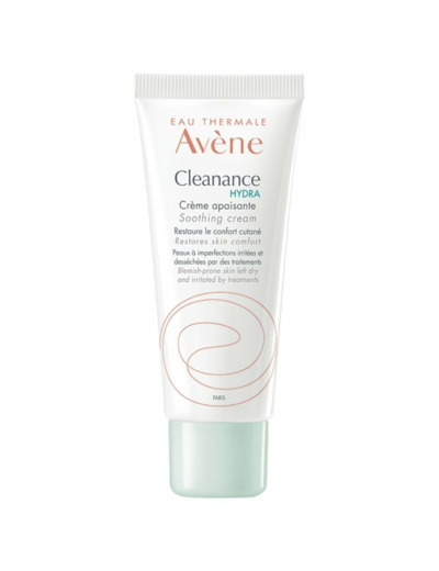 Hydra Creme Apaisante Peaux A Imperfections Irritees Et Dessechees 40ml Cleanance Avène