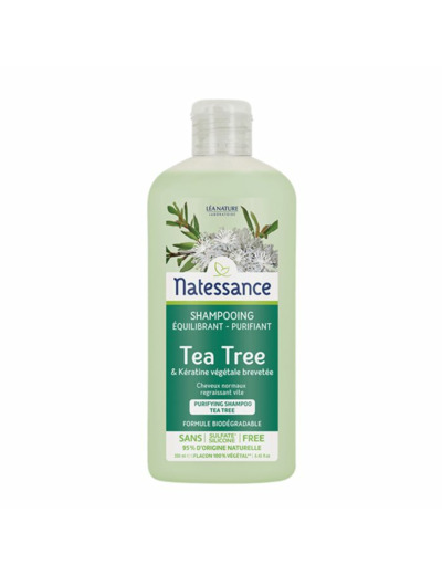 Shampooing Equilibrant Et Purifiant Au Tea Tree 250ml Natessance