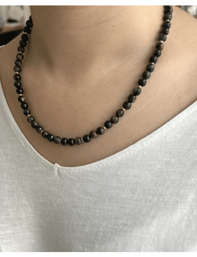 COLLIER OEIL DE FAUCON