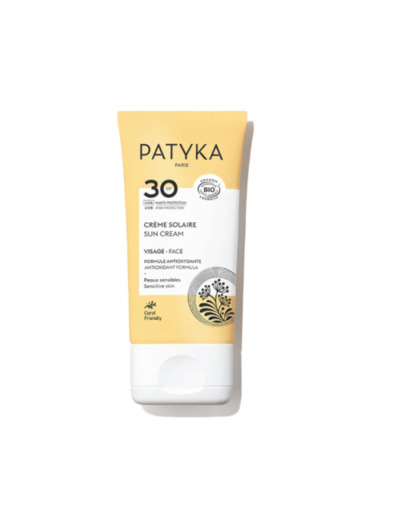 Crème Solaire Visage SPF30 40ml Solaire Patyka