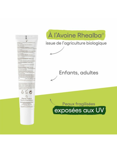 Crème Réparatrice Protectrice Ultra SPF50+ 40ml Epitheliale A.H A-Derma