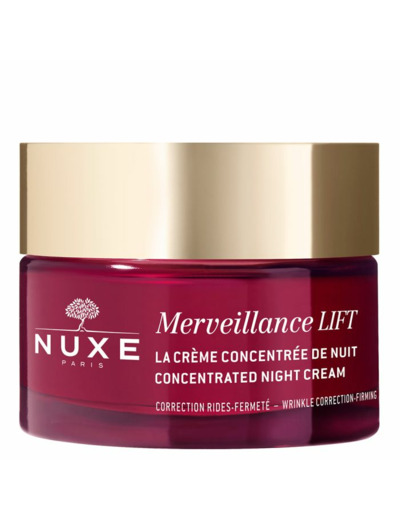 La Crème Concentrée de Nuit 50ml Merveillance lift Nuxe