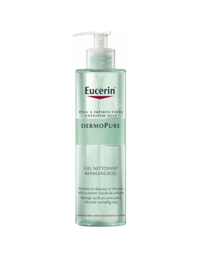 Gel Nettoyant Peaux A Imperfections 400ml Dermopure Eucerin