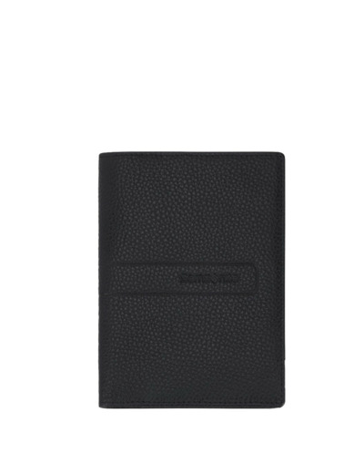 Samsonite TA Révolution Protège Passeport En Cuir Grainé Black