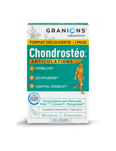 Articulations 90 Comprimes Chondrosteo+ Granions