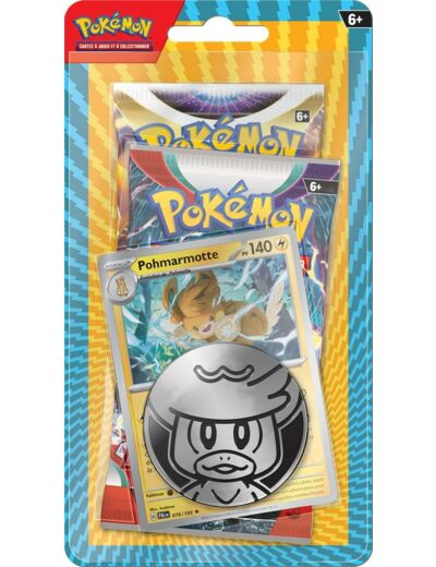 Pokémon : Pack 2 Boosters Pohmarmotte