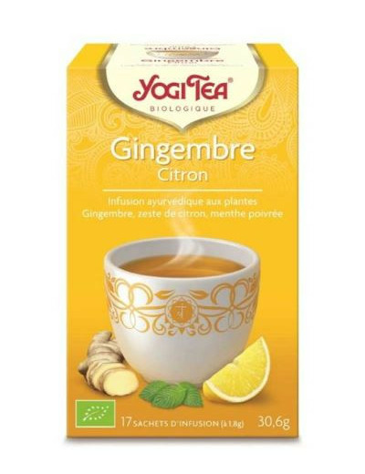 YOGI TEA GINGEMBRE CITRON