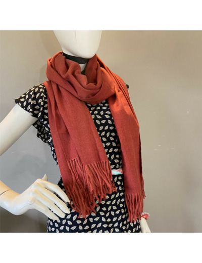 Atoll Palme Etole Unie Frangée Rouge