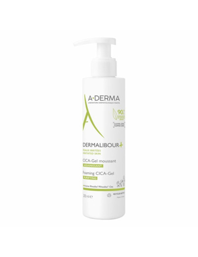 CICA - Gel Moussant Assainissant 200ml Dermalibour+ A-Derma