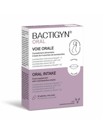 Bactigyn Oral x30 gélules Ccd
