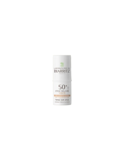 Stick solaire Teinté SPF50+ Bio 9g Soins Solaires Imperfections et cicatrices Laboratoires De Biarritz