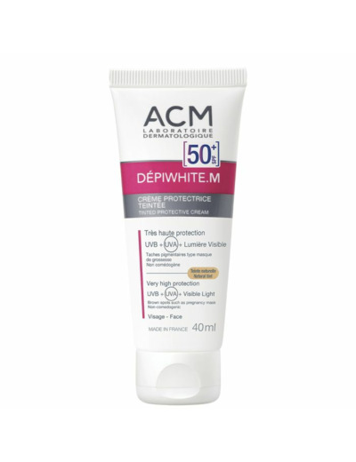 Creme Protectrice Teintee Protection Spf50+ 40ml Depiwhite.M Acm