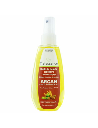 NATESSANCE CAPILL ARGAN KERATINE HUILE FL