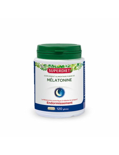 Melatonine 120 Gelules Superdiet
