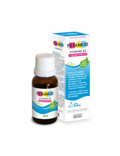 PEDIAKID VIT D3 FL20ML 1