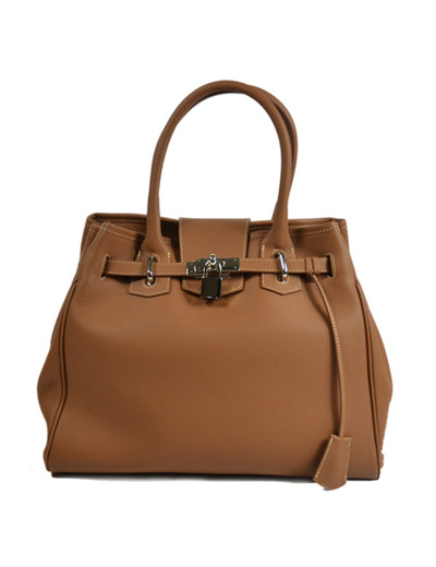 Berthille Vendome Grand Sac à Main Tan