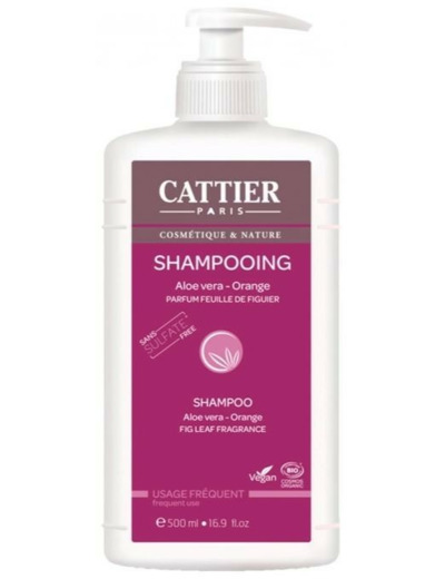 CATTIER SHAMPOOING ALOE ORANGE FL500ML