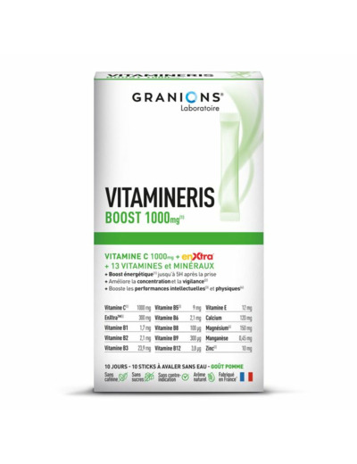 Vitamineris Boost 1000mg 30 comprimés Granions