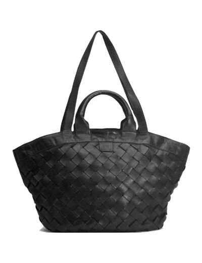 Biba Lewisburg Sac Cabas Tressé LEI1L Negro