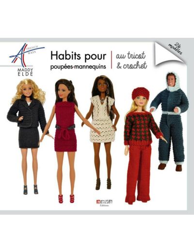 Habits pour poupées mannequins au tricot et crochet