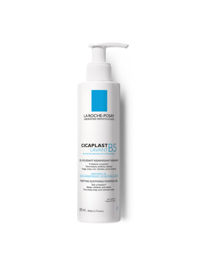 Gel Moussant Assainissant Apaisant Cicaplast Lavant B5 200ml Cicaplast La Roche-Posay