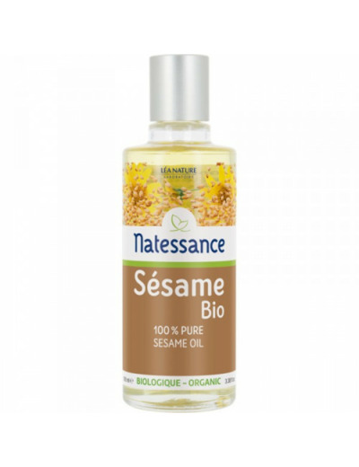 Huile De Sesame Bio Huile Pure Nourrissante 50ml Natessance