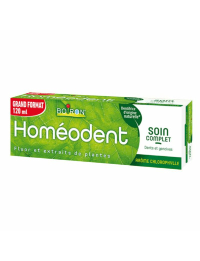 Dentifrice Soin Complet Gencive Chlorophylle 120ml Homeodent Boiron