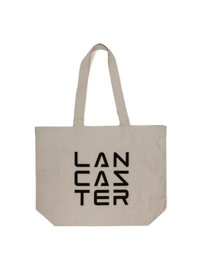 Lancaster Tote Bag 3 Lines Sac Cabas TOTE-06 Gris Clair