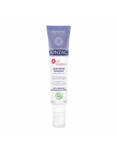 JONZAC SOIN  ANTI-ROUGEUR RICHE T40ML