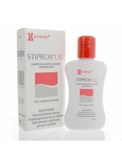 Stiprox 1,5% Shampooing Antipelliculaire Soin Intensif 100ml Stiefel