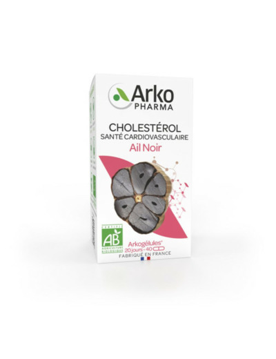 Arkogélules Ail Noir x 40