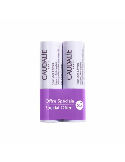 Duo Stick Soin Des Levres Caudalie