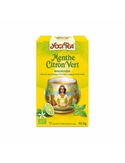 YOGI TEA MENTHE CITRON VERT BIO 17 INF