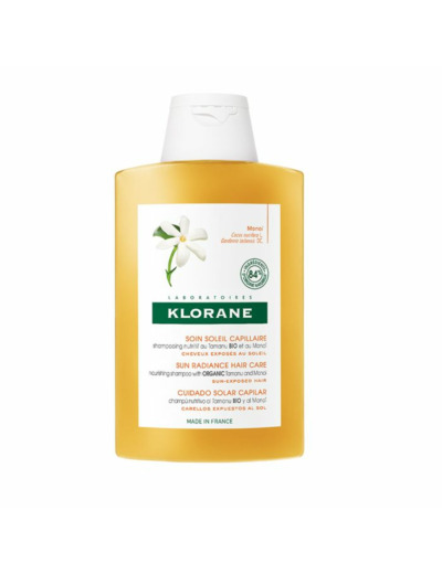 Shampooing Nutritif au Tamanu bio et au Monoï 200ml Soleil cheveux exposés Klorane