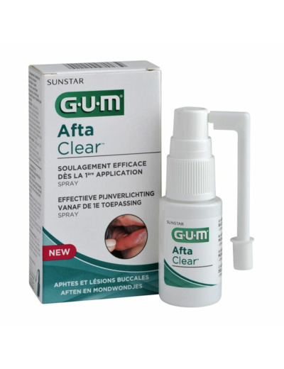 GUM AFTACLEAR SPRAY APHTES LES BUCC FL/15