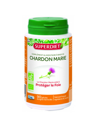 Chardon Marie Bio 90 Gelules Superdiet