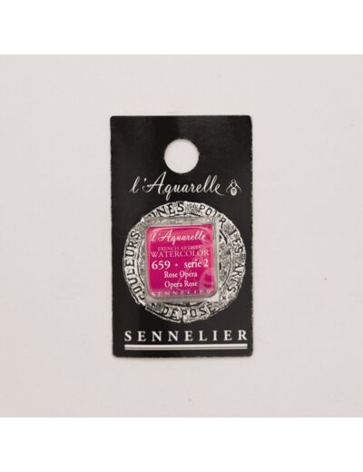 Peinture Aquarelle Extra-Fine Sennelier, 659 Rose Opéra S2