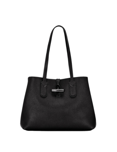 Longchamp Roseau Sac cabas épaule M Noir