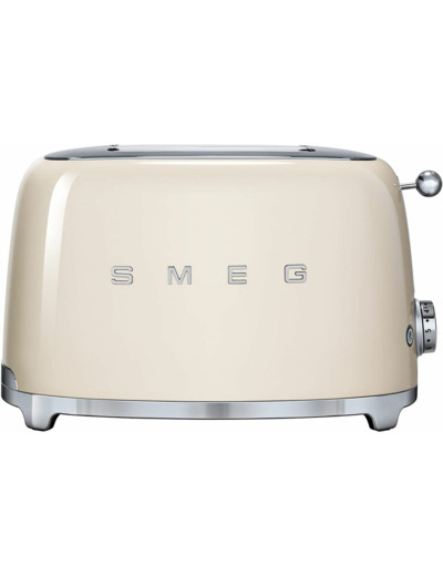 SMEG TSF01CREU Grille-Pain, métal Peint, 1.5 liters, Crème