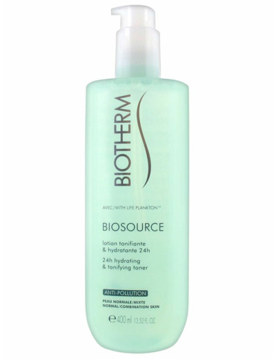 Lotion Tonifiante Hydratante 24h Biosource Peaux Normales A Mixtes 400ml Biosource Biotherm