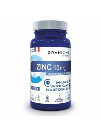 GRANIONS ZN 15MG GEL/60