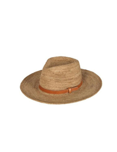 L'Atelier Du Crochet Westoa Chapeau Raphia Thé