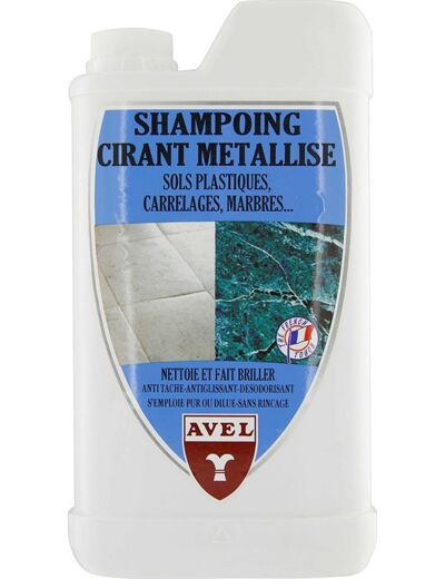 Shampooing cirant metallise avel